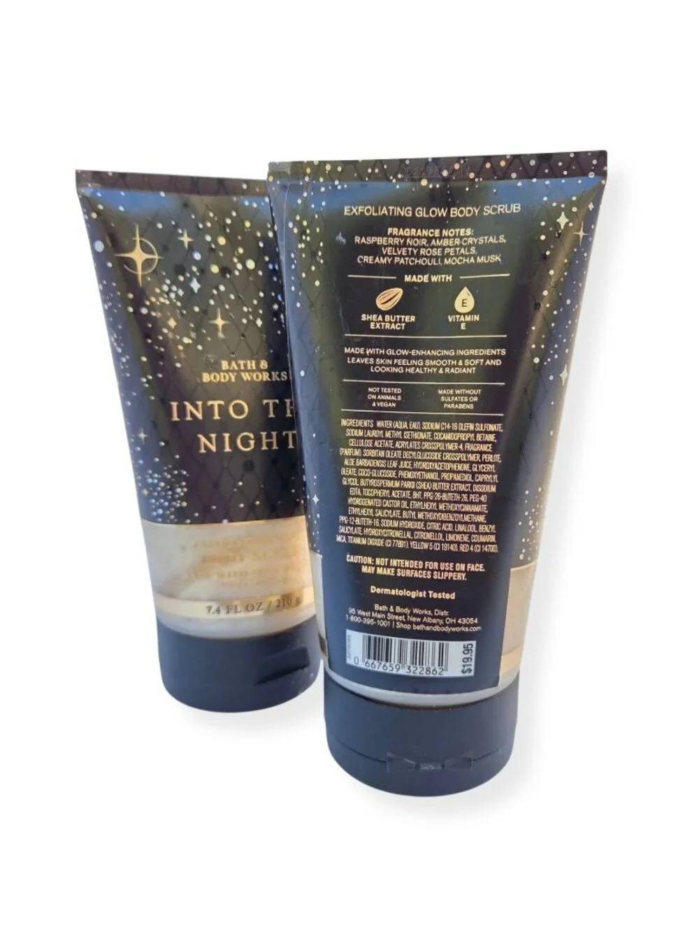 $10 When Bundled with $5+ Bath & Body Works Into the Night Body Scrub